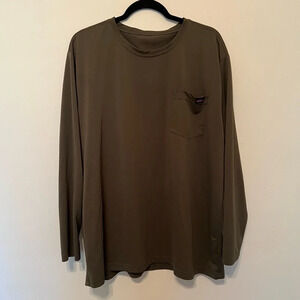 Dickies 2XL olive pocket shirt